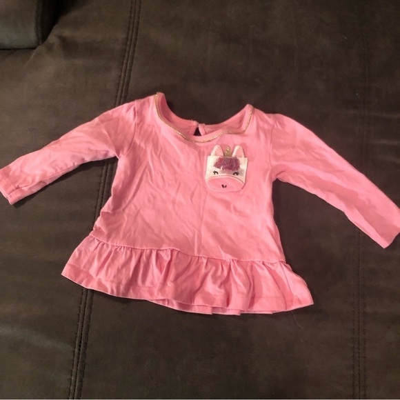 Unicorn Long Sleeve Shirt and Pants Outfit - Picture 2 of 7